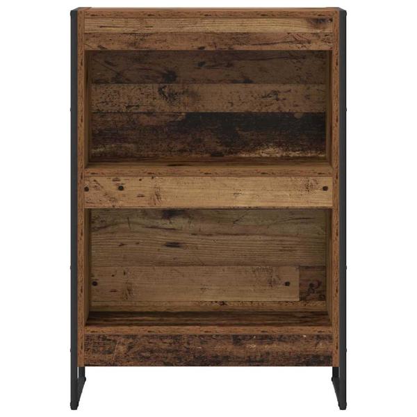 Bücherregal 60 x 30 x 86,5 cm Holzwerkstoff Altholz