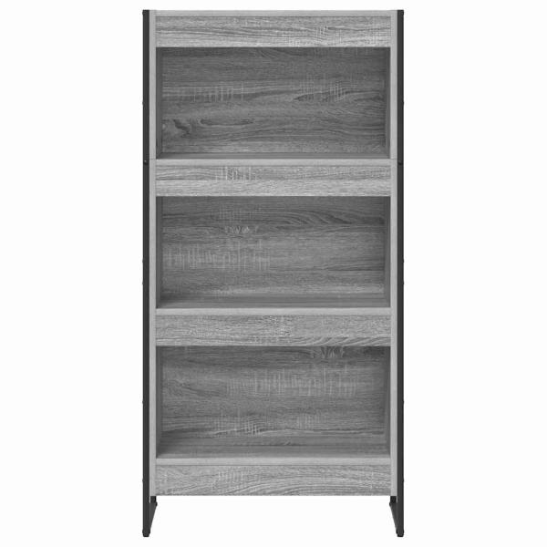 Bücherregal Graues Sonoma 80 x 30 x 155 cm Holzwerkstoff
