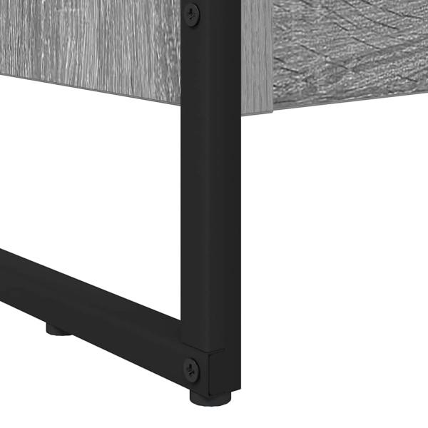 Bücherregal Graues Sonoma 80 x 30 x 155 cm Holzwerkstoff