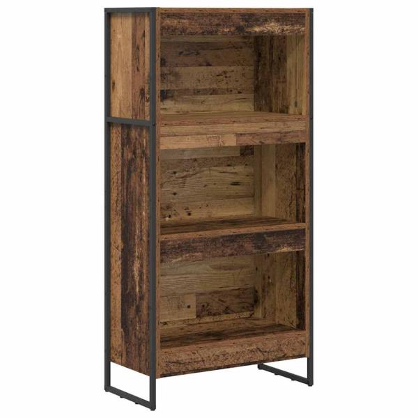 Bücherregal Altholz 80 x 30 x 155 cm Holzwerkstoff
