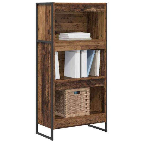 Bücherregal Altholz 80 x 30 x 155 cm Holzwerkstoff