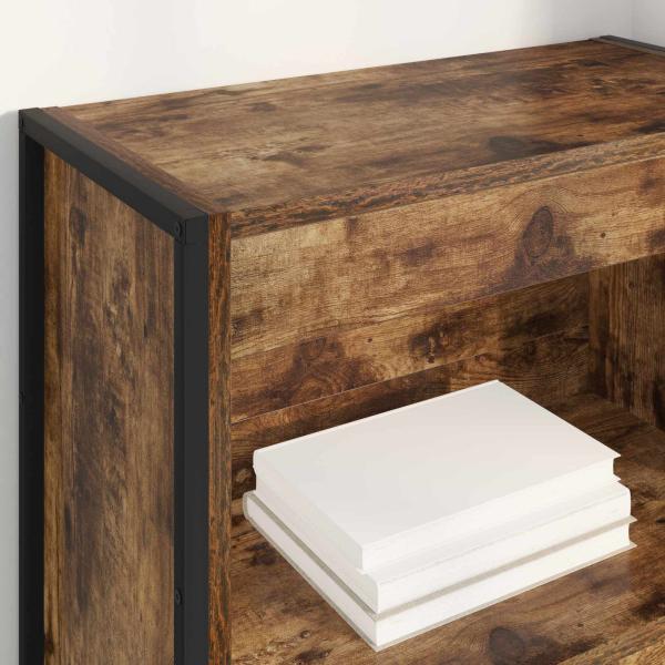 Bücherregal Raucharbe 80 x 30 x 155 cm Holzwerkstoff