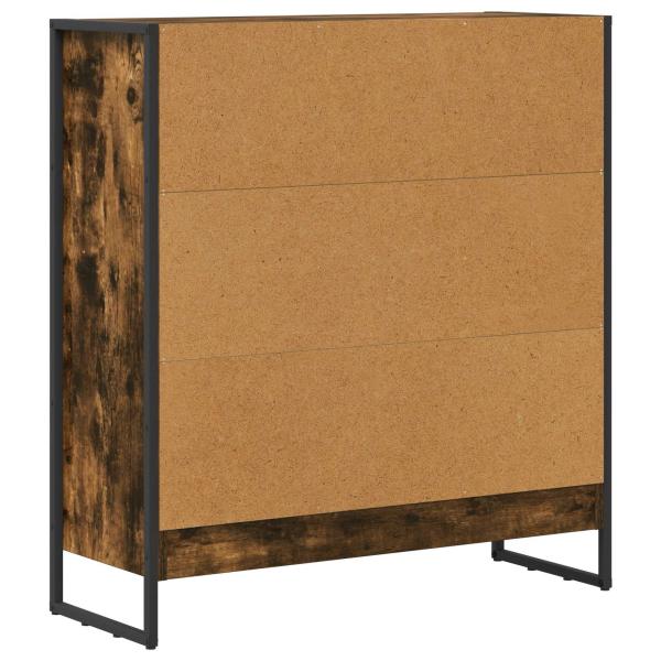 Bücherregal Raucharbe 80 x 30 x 155 cm Holzwerkstoff