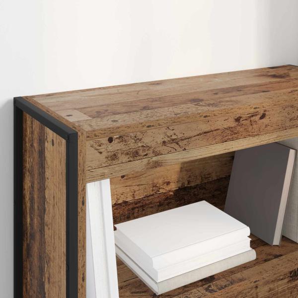 Bücherregal Altholz 80 x 30 x 155 cm Holzwerkstoff