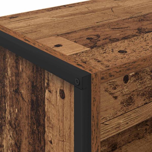 Bücherregal Altholz 80 x 30 x 155 cm Holzwerkstoff