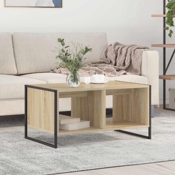 ARDEBO.de - Couchtisch Sonoma 80 x 50 x 40 cm Holzwerkstoff
