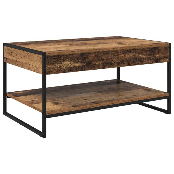 Couchtisch Altholz 80 x 50 x 40 cm Holzwerkstoff