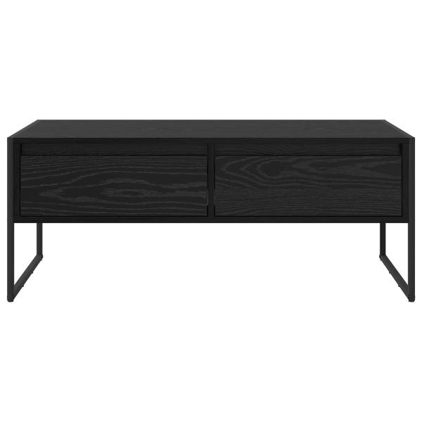 Couchtisch Schwarz Eichen-Optik 100 x 46 x 40 cm Holzwerkstoff