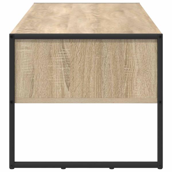 Couchtisch mit Schubladen Sonoma 100 x 46 x 40 cm Holzwerkstoff