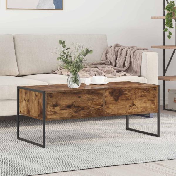 ARDEBO.de - Couchtisch Raucharbe 100 x 46 x 40 cm Holzwerkstoff