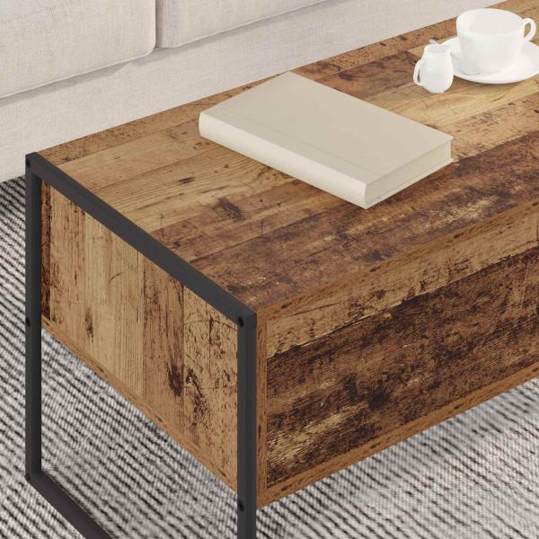 Couchtisch Altholz 100 x 46 x 40 cm Holzwerkstoff