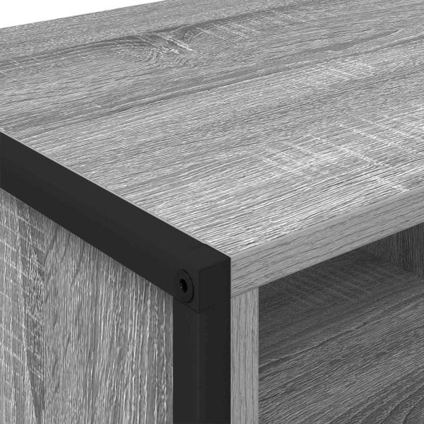 Schuhschrank Graues Sonoma 60 x 35 x 44 cm Holzwerkstoff