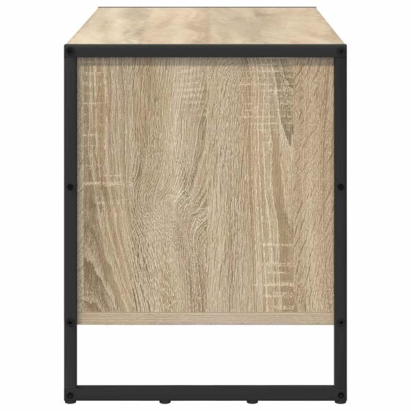 Schuhschrank mit Speicher Sonoma 60 x 35 x 44 cm Holzwerkstoff