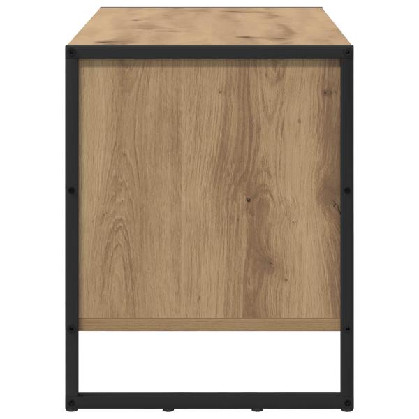 Schuhschrank Kunsthandwerk Eiche 60 x 35 x 44 cm Holzwerkstoff