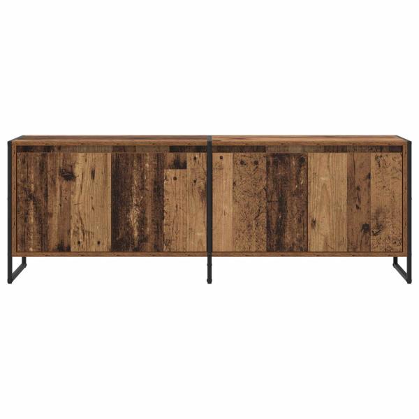 TV-Schränk Altholz 140 x 36 x 49,5 cm Holzwerkstoff