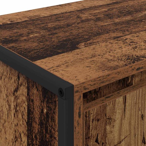 TV-Schränk Altholz 140 x 36 x 49,5 cm Holzwerkstoff