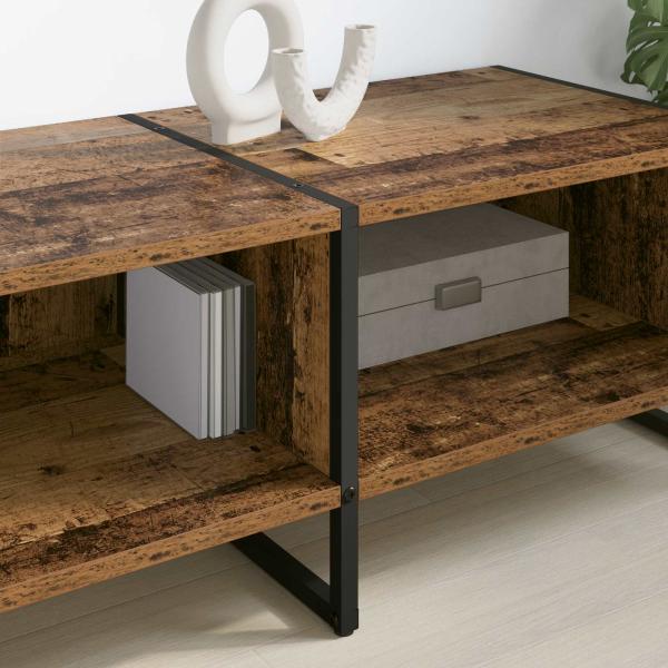 TV-Schränk Altholz 170,5 x 36 x 30,5 cm Holzwerkstoff