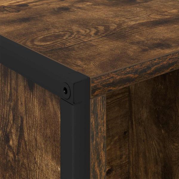 ARDEBO.de - Bücherregal Raucharbe 99,5 x 30 x 108,5 cm Holzwerkstoff