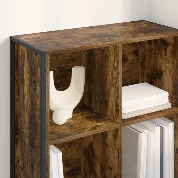 Bücherregal Raucharbe 99,5 x 30 x 108,5 cm Holzwerkstoff