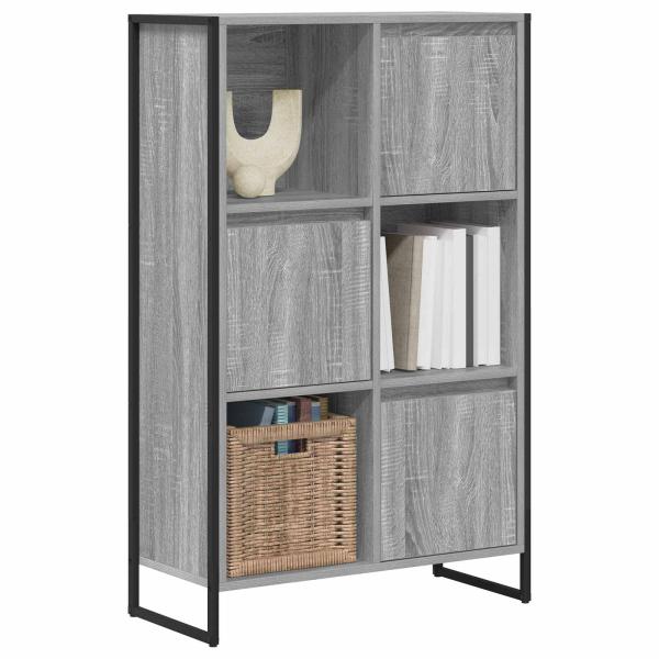 Bücherregal Graues Sonoma 68 x 30 x 108.5 cm Holzwerkstoff