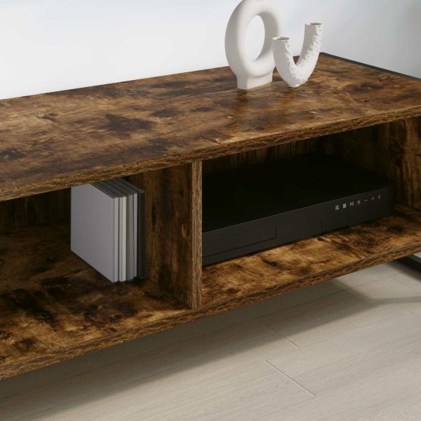 ARDEBO.de - TV-Schränk Raucharbe 100 x 36,5 x 30,5 cm Holzwerkstoff