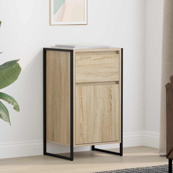 ARDEBO.de - Sideboard Sonoma 81 x 36 x 150.5 cm Holzwerkstoff