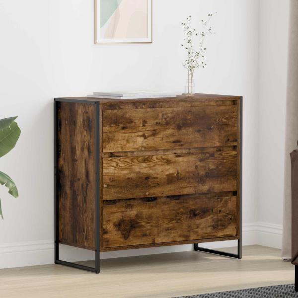 ARDEBO.de - Sideboard Raucharbe 79 x 36 x 75.5 cm Holzwerkstoff