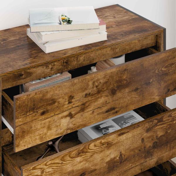 Sideboard Raucharbe 79 x 36 x 75.5 cm Holzwerkstoff