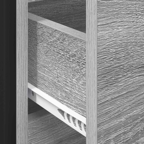 Sideboard Graues Sonoma 79 x 36 x 75.5 cm Holzwerkstoff