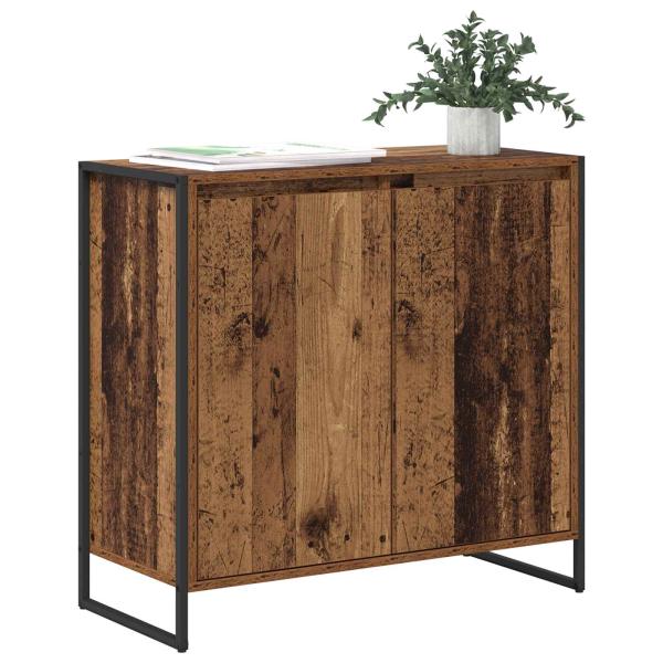 Seitenschrank Altholz 79 x 36 x 75 cm Holzwerkstoff
