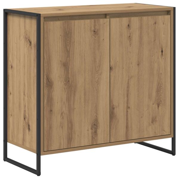 Seitenschrank Kunsthandwerk Eiche 79 x 36 x 75 cm Holzwerkstoff