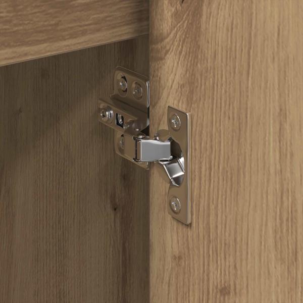 Seitenschrank Kunsthandwerk Eiche 79 x 36 x 75 cm Holzwerkstoff