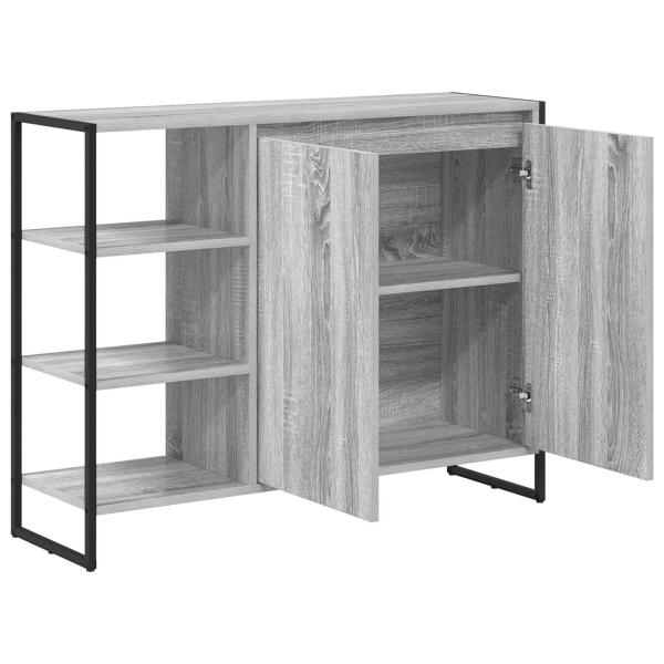 Seitenschrank Graues Sonoma 96,5 x 30 x 75 cm Holzwerkstoff