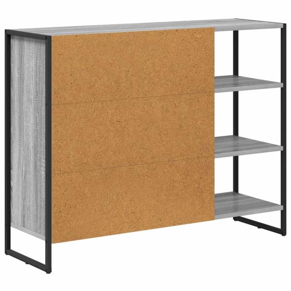 Seitenschrank Graues Sonoma 96,5 x 30 x 75 cm Holzwerkstoff