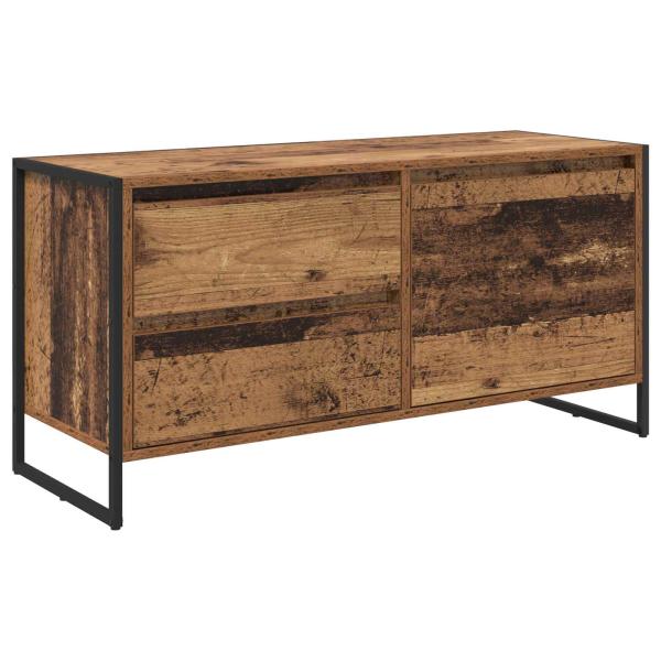 TV-Schränk Altholz 100 x 36 x 49.5 cm Holzwerkstoff