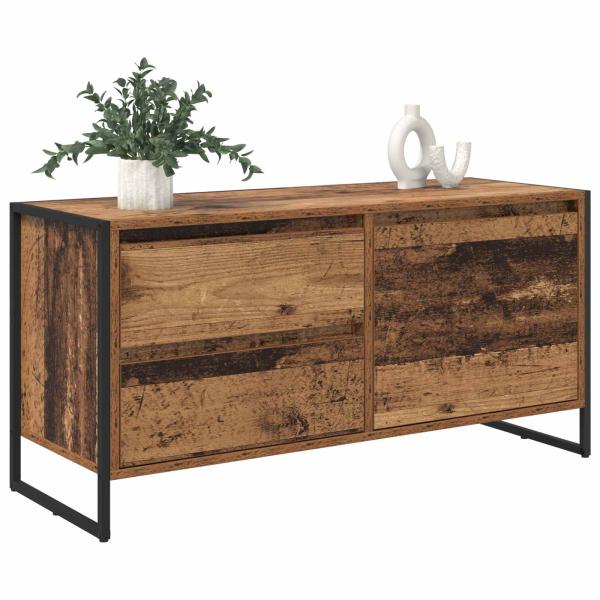 TV-Schränk Altholz 100 x 36 x 49.5 cm Holzwerkstoff