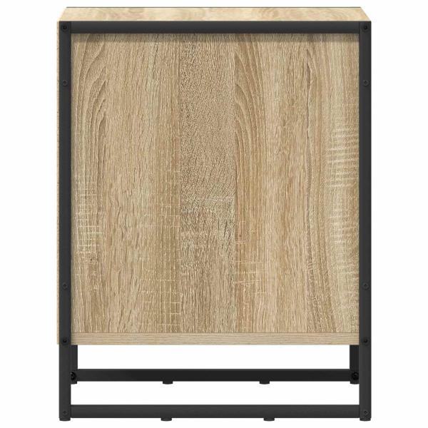 Nachttisch 2 pcs Sonoma 39,5 x 30 x 50 cm Holzwerkstoff