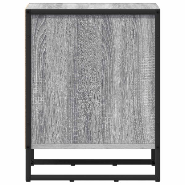 Nachttisch 2 pcs Graues Sonoma 39,5 x 30 x 50 cm Holzwerkstoff