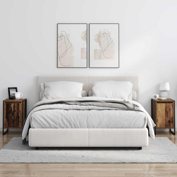 Nachttisch Altholz 39,5 x 30 x 50 cm Holzwerkstoff