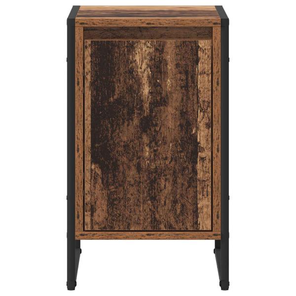 Nachttisch 2 pcs Altholz 39,5 x 30 x 50 cm Holzwerkstoff