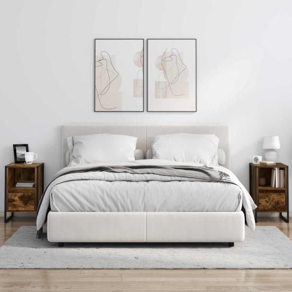 Nachttisch Raucharbe 39,5 x 30 x 50 cm Holzwerkstoff