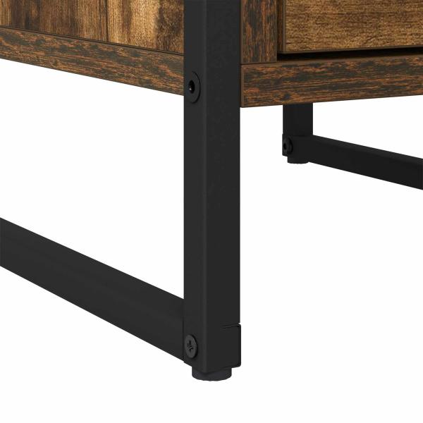 Nachttisch 2 pcs Raucharbe 39,5 x 30 x 50 cm Holzwerkstoff