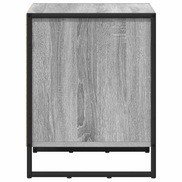 Nachttisch Graues Sonoma 50 x 39,5 x 50 cm Holzwerkstoff