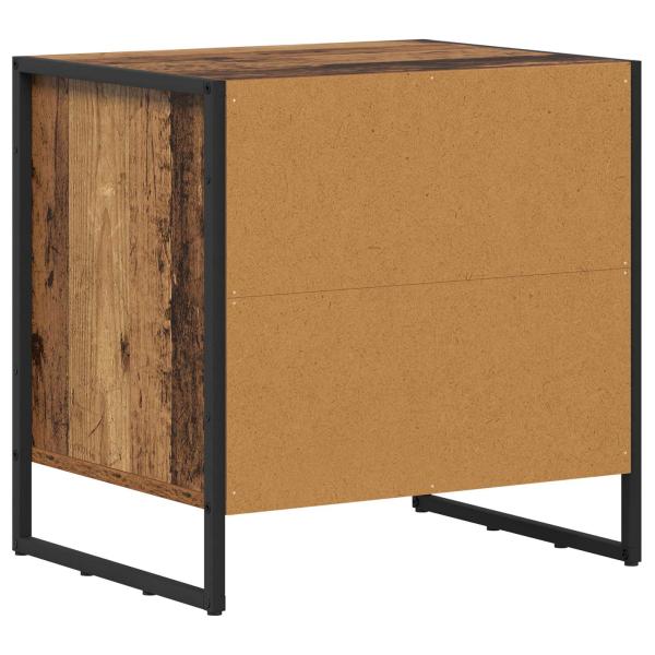Nachttisch Altholz 50 x 39,5 x 50 cm Holzwerkstoff