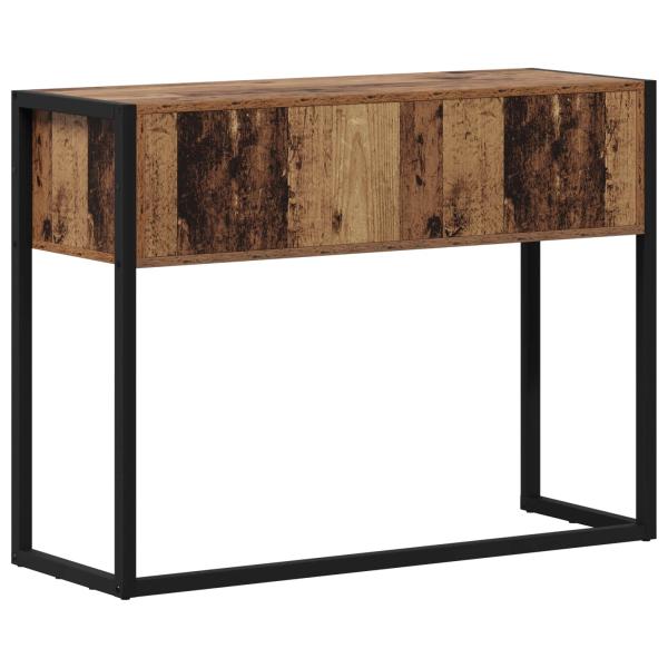 Beistelltisch Altholz 100 x 36 x 75 cm Holzwerkstoff