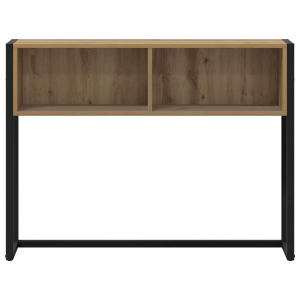 Beistelltisch mit Speicher Kunsthandwerk Eiche 100 x 36 x 75 cm