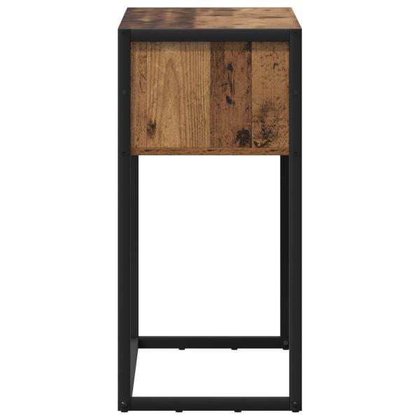 Beistelltisch Altholz 100 x 36 x 75 cm Holzwerkstoff