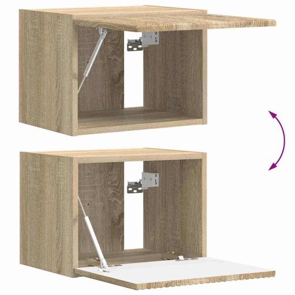 TV-Wandschrank Sonoma 60 x 31 x 29,5 cm Holzwerkstoff