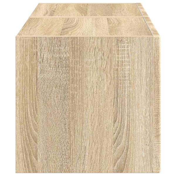TV-Wandschrank 2 pcs Sonoma 60 x 31 x 29,5 cm Holzwerkstoff