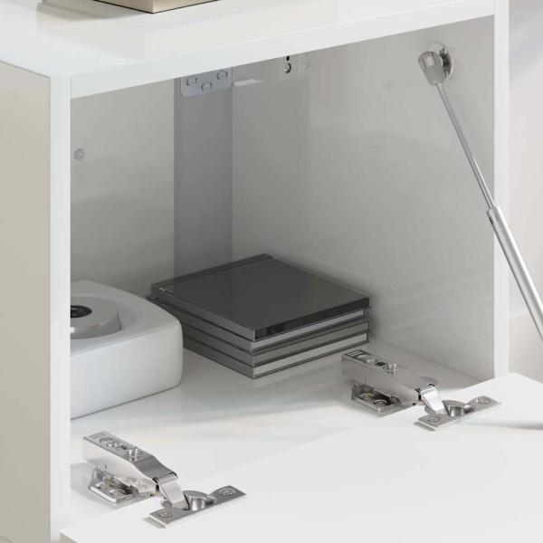 TV-Wandschrank Glänzend Weiß 60 x 31 x 29,5 cm Holzwerkstoff